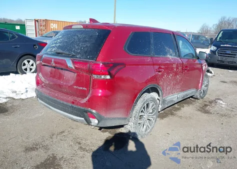 2017 Mitsubishi Outlander Se z USA, uszkodzony, nr VIN JA4AZ3A38HZ015335